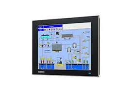 12.1" XGA Industrial Monitor with Resistive Touch Control, Direct VGA/DP, and Wide Operating Temperature Range