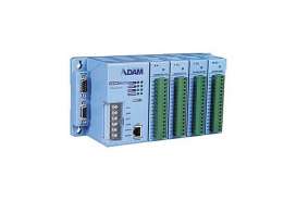 Шасси программируемого контроллера Advantech ADAM-5510 со встроенной ОС ROM-DOS для установки 4 или 8 модулей ввода/вывода 