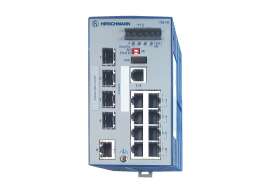 Промислові керовані і некеровані комутатори Hirschmann RS20/30/40, що конфігурються під замовлення із можливістю комплектації від 4 до 25 Fast Ethernet і Gigabit Ethernet портів