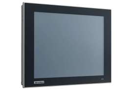 12" XGA Industrial Monitor with Resistive Touch Control, Direct HDMI, DP, and VGA Ports 