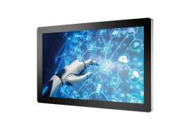 15.6" PC Vecow MTC-7015W 1366 x 768 (16:9) WXGA TFT LED LCD multi-touch panel PC with -5°C to 55°C operating temperature