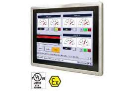 15" TFT XGA LCD explosion-proof  stainless monitor R15L600-65EX, projected Capacitive Multitouch in a 1024 x 768 pixel resolution