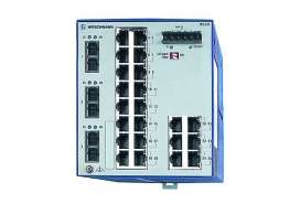 Промышленные управляемые и неуправляемые коммутаторы Hirschmann RS20/30/40, конфигурируемые под заказ с возможностью комплектации от 4 до 25 Fast Ethernet и Gigabit Ethernet портов