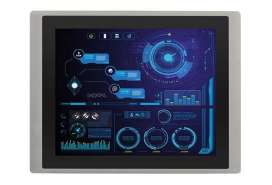 Cincoze CV-117/M1101: TFT SXGA Touch Monitor with Resistive 5-wire / Projected Capacitive Touch, 1x DisplayPort, 1x HDMI, 1x VGA