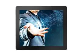 19" Multi-Touch TFT-LCD projected capacitive industrial display with VGA and DVI