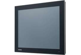 19" SXGA Industrial Monitor with Resistive Touch Control, Direct HDMI, DP, and VGA Ports