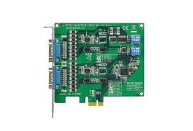 2-х портовая коммуникационная плата Advantech PCIE-1604 (RS232) и PCIE-1602 (RS232/422/485) с защитой от перенапряжений и гальванической развязкой 