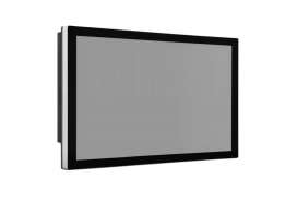 ELGENS TDM-P215WT: IP65/66 Bezel-Free P-cap Monitor, VGA/DP/HDMI, Panel Mounting Kits, and Power Input DC 12V