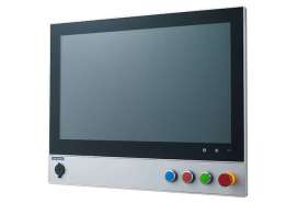 21.5" Integrated-Button Panel Computer on Intel® Core™ i3-6100U dual-core, 2.3 GHz processor with all-round IP65 SPC-821