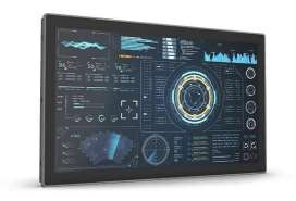 Cincoze CV-221: Дисплейный модуль IP66 с тонкой рамкой 16:9, проецируемым емкостным сенсорным экраном и антибликовым покрытием 