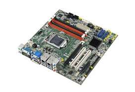 Промышленная материнская плата microATX Advantech AIMB-584 LGA1150 с чипсетом Q87/C216, 6 портов RS-232