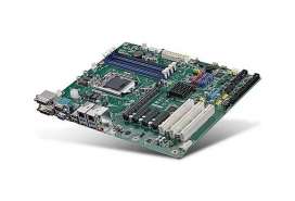 Промышленная материнская плата ATX Advantech AIMB-785 LGA1151 Intel Core 6-s Gen с чипсетом Q170, DDR4 RAM, 3 дисплея, 3 слота PCI