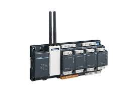Advantech ADAM-3600: УСО на процессоре Cortex A8, 8 дифференциальных каналов АЦП, 8 входных и 4 выходных дискретных каналов, 4 слота расширения, ОС Линукс
