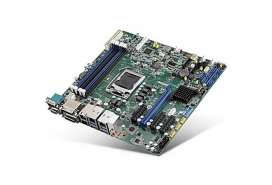 Промислова microATX плата Advantech ASMB-585 під LGA1151 процесор Xeon E3-1200 v5, чіпсет C236, 4 GbE LAN, слот PCIe x16, 3 слоти PCIe x4, 4 порта Gigabit Ethernet, 10 портів RS232