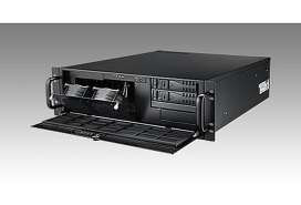 Стієчний корпус сервера 3U Advantech HPC-7320 для ATX материнської плати з кошиком для 2-х SATA дисків з гарячою заміною та протипиловим фільтром