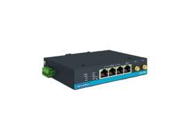 4G Entry Level Industrial Router with 4× Ethernet 10/100 Mbps (3+1 RJ45) 