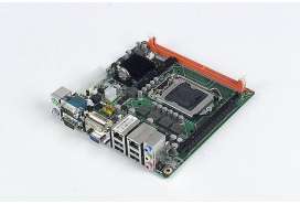 Промышленная материнская плата Mini-ITX Advantech AIMB-280 LGA1156 с чипсетом Q57