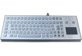 89 keys protected stainless steel desk top keyboard X-key X-PP89D