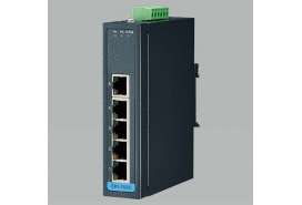 Промисловий некерований 5-ти портовий Fast Ethernet комутатор