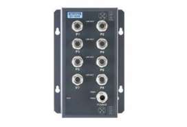 EN50155 Unmanaged PoE Ethernet Switch Advantech EKI-9508E 24-48 or 72-110 VDC
