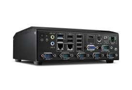 Front Access Fanless Micro Computer Advantech AiMC-2000 with Intel® Celeron® QC J1900/N2807 SoC with VGA/HDMI, 6 COMs, 8 USBs