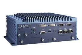 Advantech ARS-2610: Вбудований ПК для залізничного транспорту за стандартом EN50155 Intel® i7-6600U/i7-7600U 
