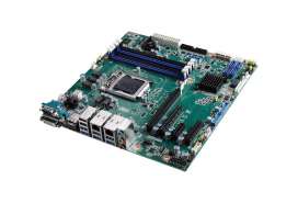 Промышленная материнская плата microATX Advantech AIMB-585 LGA1151 для Core™ 6/7-Gen с DVI-D/HDMI/DP/eDP/VGA, 6 последовательных портов 