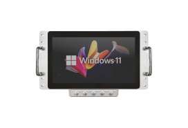 ELGENS TDM-P156WH5TAGF-RND2: 15.6" Defense Monitor, 1500 nits, Mosmite Film, AG, VGA/DP/HDMI, 9~36VDC, MIL-STD-461G/1275E