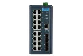 Промисловий керований Ethernet-комутатор Advantech EKI-7720 з широким діапазоном робочих температур -40 ~ 70 °C 