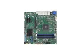 AMD AM4 Ryzen™ 5000 Series MicroATX with 1 DP/HDMI/VGA, 6 COM, 4 GbE LANs, 8 USB 3.2, 4 USB 3.0, 3 USB2.0