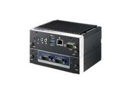 Modular Fanless Embedded Computer ARK-1124H Intel Atom™ E3940 QC SoC With Dual HDMI