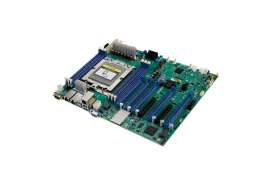 Серверна материнська плата LGA 6096 AMD® EPYC™ 9004 ATX з 6 x DDR5, 5 x PCIe x16 + 2 x PCIe x8, 9 x SATA3, 7 x USB 3.2 (Gen1), Dual 10GbE та IPMI 