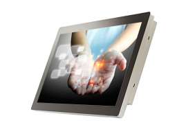 21.5" 16:9 Full HD ultra-compact and slim TFT-LCD display  MTD-4021  with IP65 front panel and 0°C to 50°C wide temperature, supports VGA and DVI video inputs