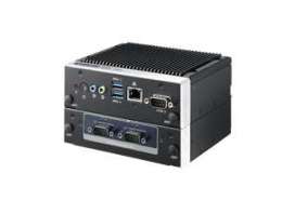 Fanless Embedded Computer ARK-1124U With Dual LAN/ Four USB 3.0/M.2/TPM IoT Gateway Modular Fanless Box PC