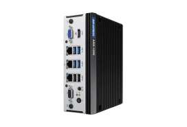 Intel® 11th Gen Core™ i processor with Triple LAN/ Quadruple COM Din-Rail Fanless Box PC