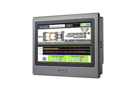 IP66 7" WVGA Operator Panel Advantech WebOP-2070T with WebAccess/HMI Software, RS232/485, LAN and USB ports