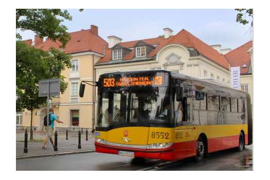 Обновление для автобусного сервиса в Варшаве