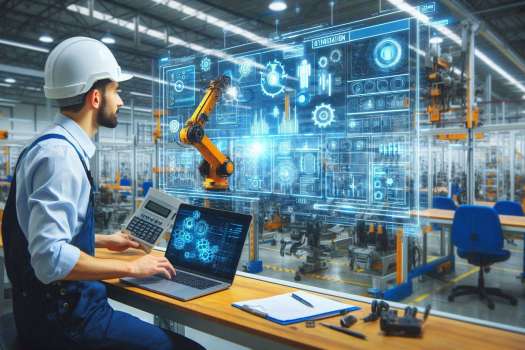 Использование AI и LLM для повышения эффективности в производстве.