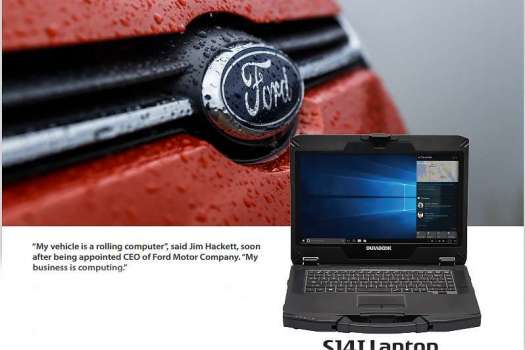 Durabook S14I  для діагностики автомобілів Ford