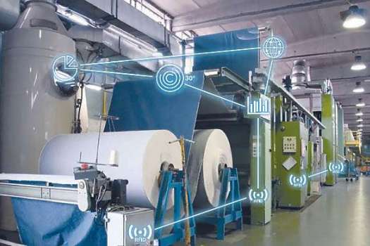 A virtualized platform (WISE-PaaS) allows you to use and upgrade work in a textile factory using IoT technologies