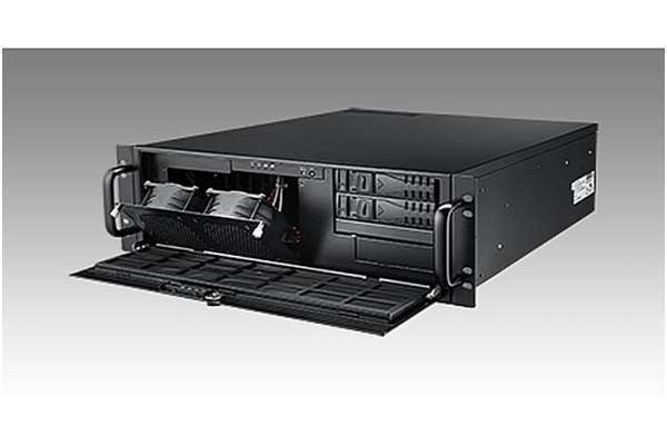 Стієчний корпус сервера 3U Advantech HPC-7320 для ATX материнської плати з кошиком для 2-х SATA дисків з гарячою заміною