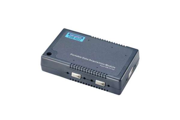 5-port USB 2.0 Hub Advantech USB-4620/4622 with 10 ~ 30 VDC power input 