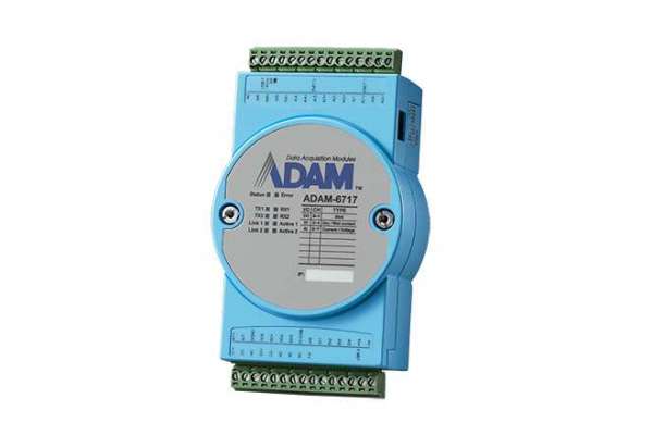 Compact Intelligent Gateway with I/O  ADAM-6700 / ADAM-6717  Advantech