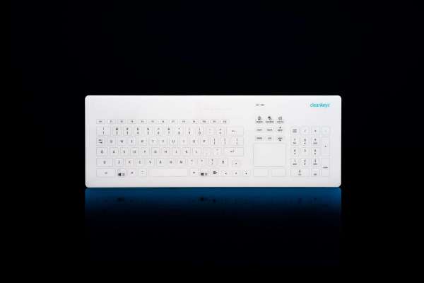 Cleankeys keyboards GETT CK4 are the combination of asthetics, operating comfort and a high level of hygiene