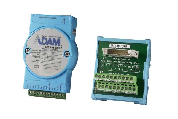 Ethernet analog input modules Advantech ADAM-6015, ADAM-6017 and ADAM-6018 with MODBUS/TCP, P2P and GCL support