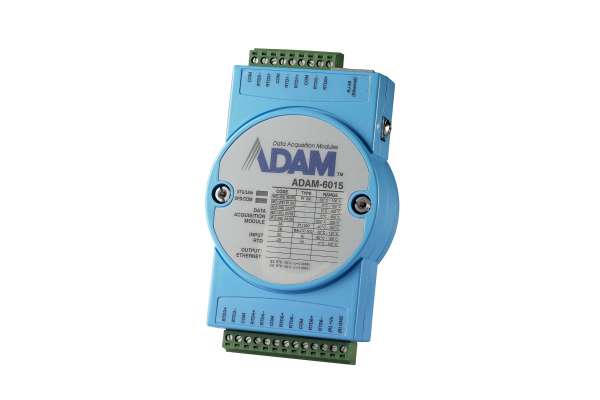 Ethernet analog input modules Advantech ADAM-6015, ADAM-6017 and ADAM-6018 with MODBUS/TCP, P2P and GCL support