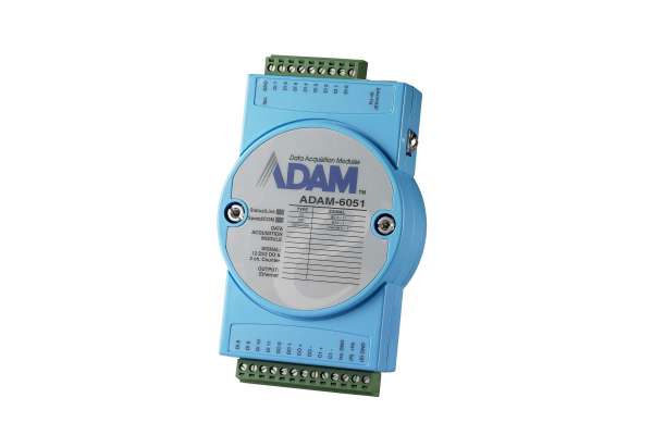 Ethernet digital I/O modules Advantech ADAM-6050, ADAM-6051and ADAM-6052 with MQTT, SNMP, MODBUS/TCP, P2P and GCL support