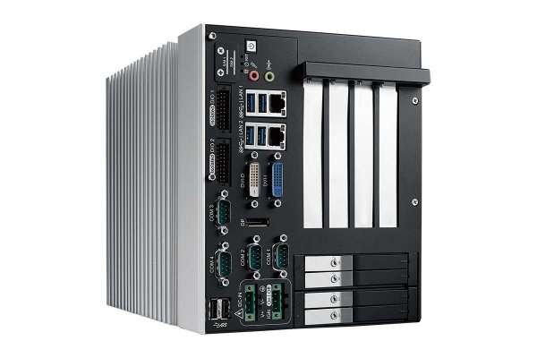 Fanless Robust Computing System Vecow RCS-9440R with 4 PCI/PCIe slots expansion and multiple I/O