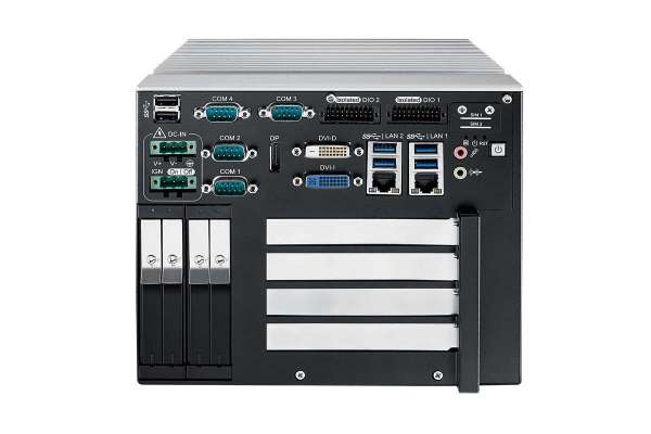 Fanless Robust Computing System Vecow RCS-9440R with 4 PCI/PCIe slots expansion and multiple I/O