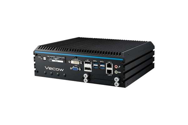 Fanless Workstation EVS-1000 on Intel® Xeon®/Core™ i7/i5/i3 7th gen and PCI/PCIe slot, USB 3.0